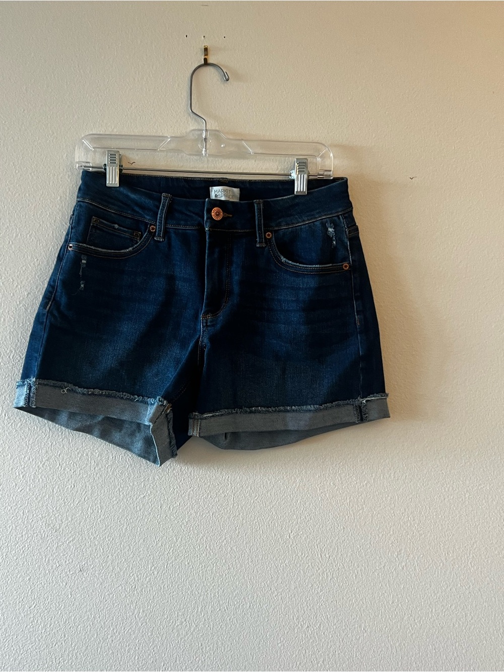Market & Spruce Dark Wash Denim Women’s Shorts NWOT